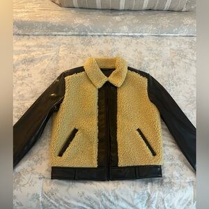 MOTHER Sidecar Teddy Jacket